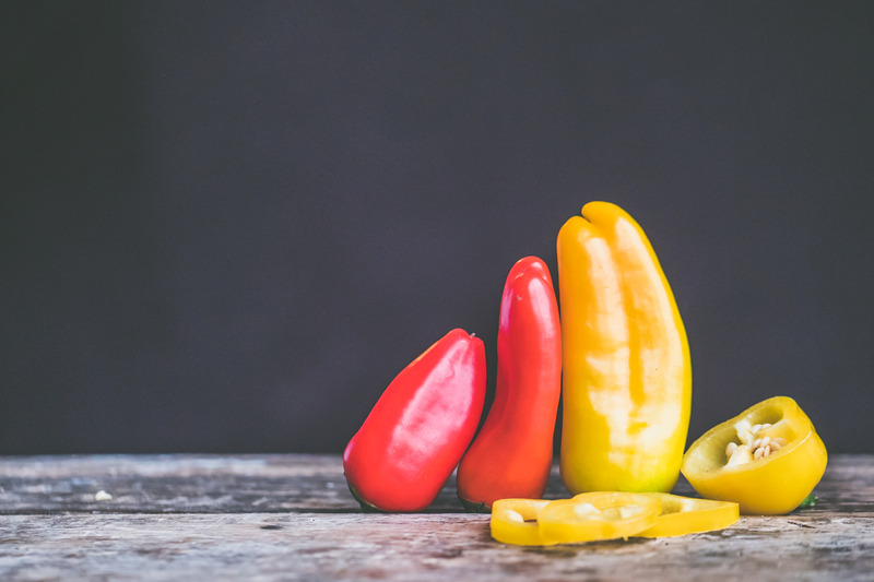 Paprika - Zelenina s nízkym obsahom sacharidov